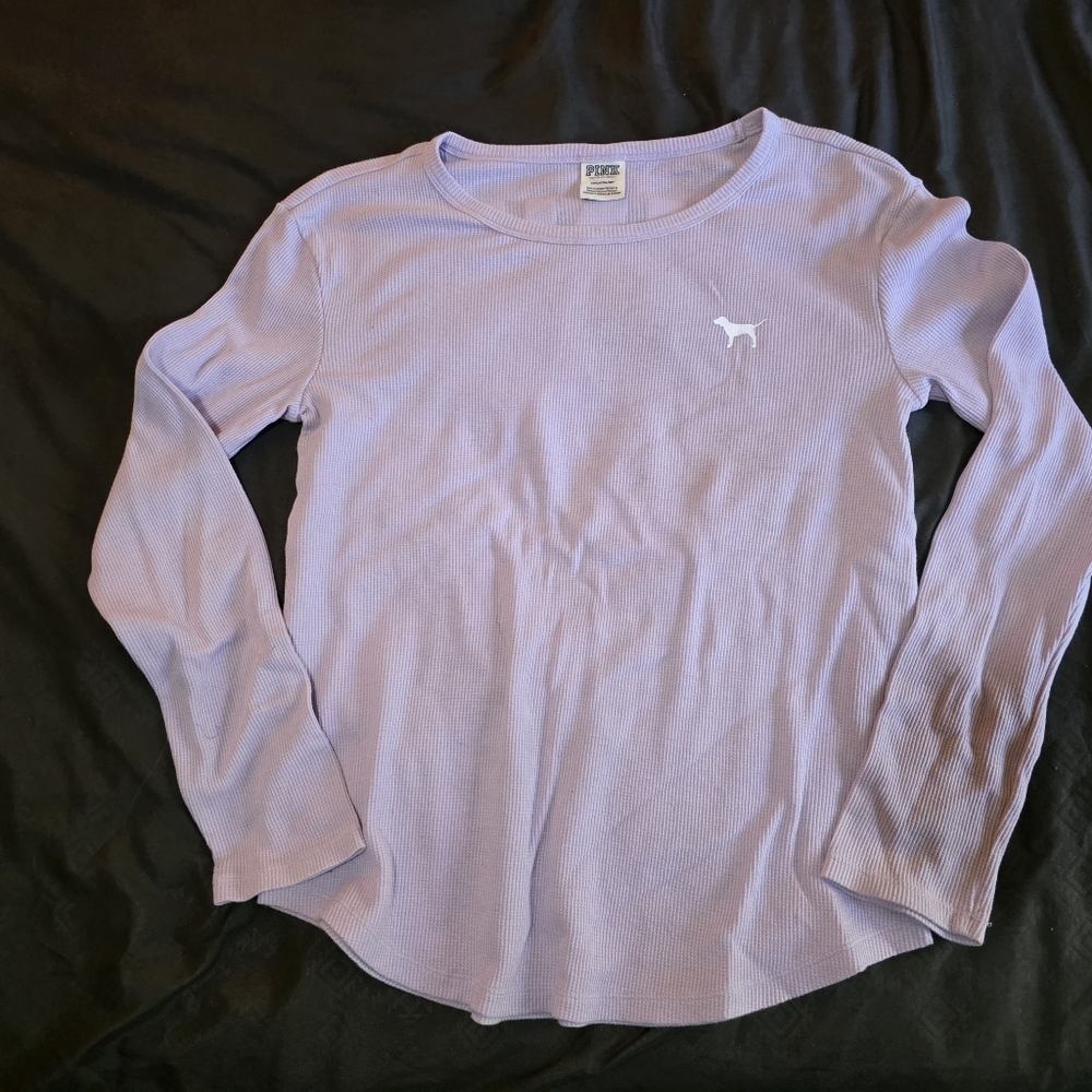 PINK Victoria's Secret Lavender Knit Top